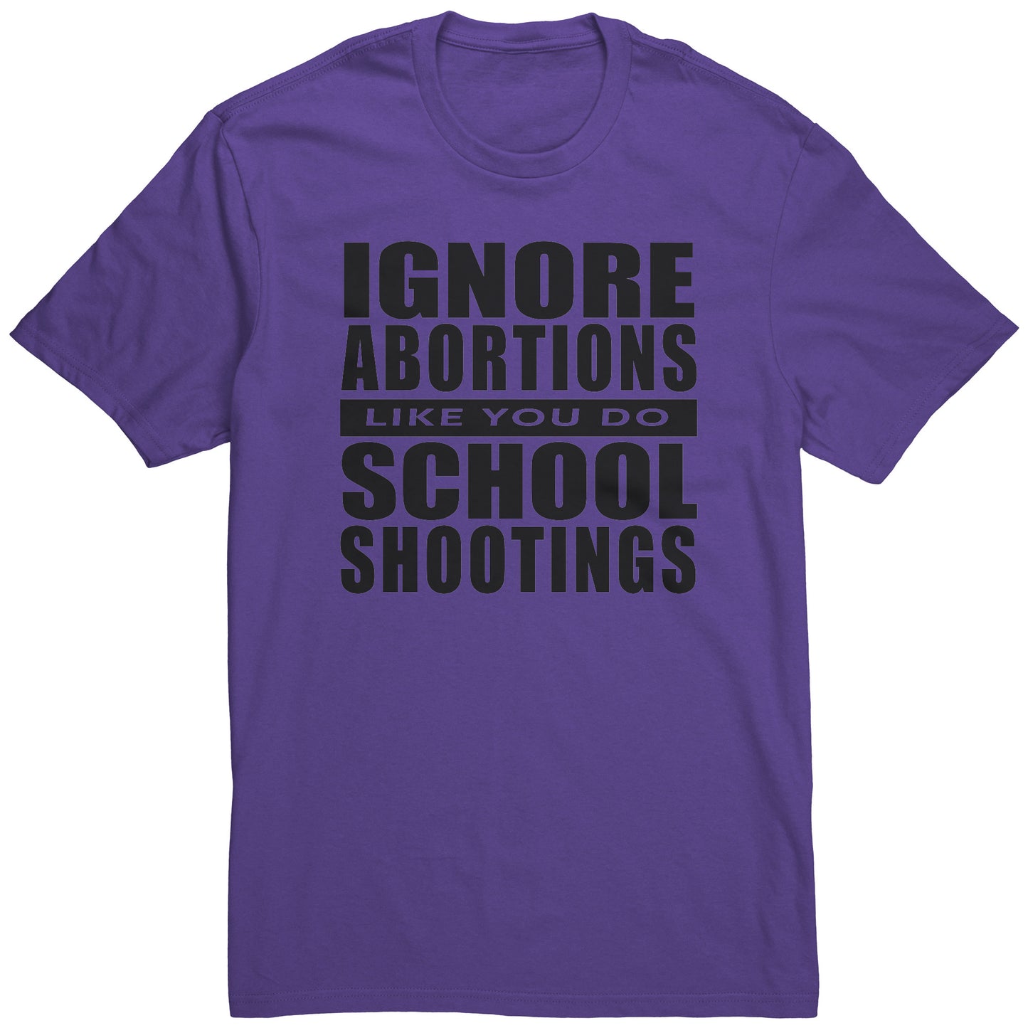 Adult Tee "Dear Supreme Court" (black print)