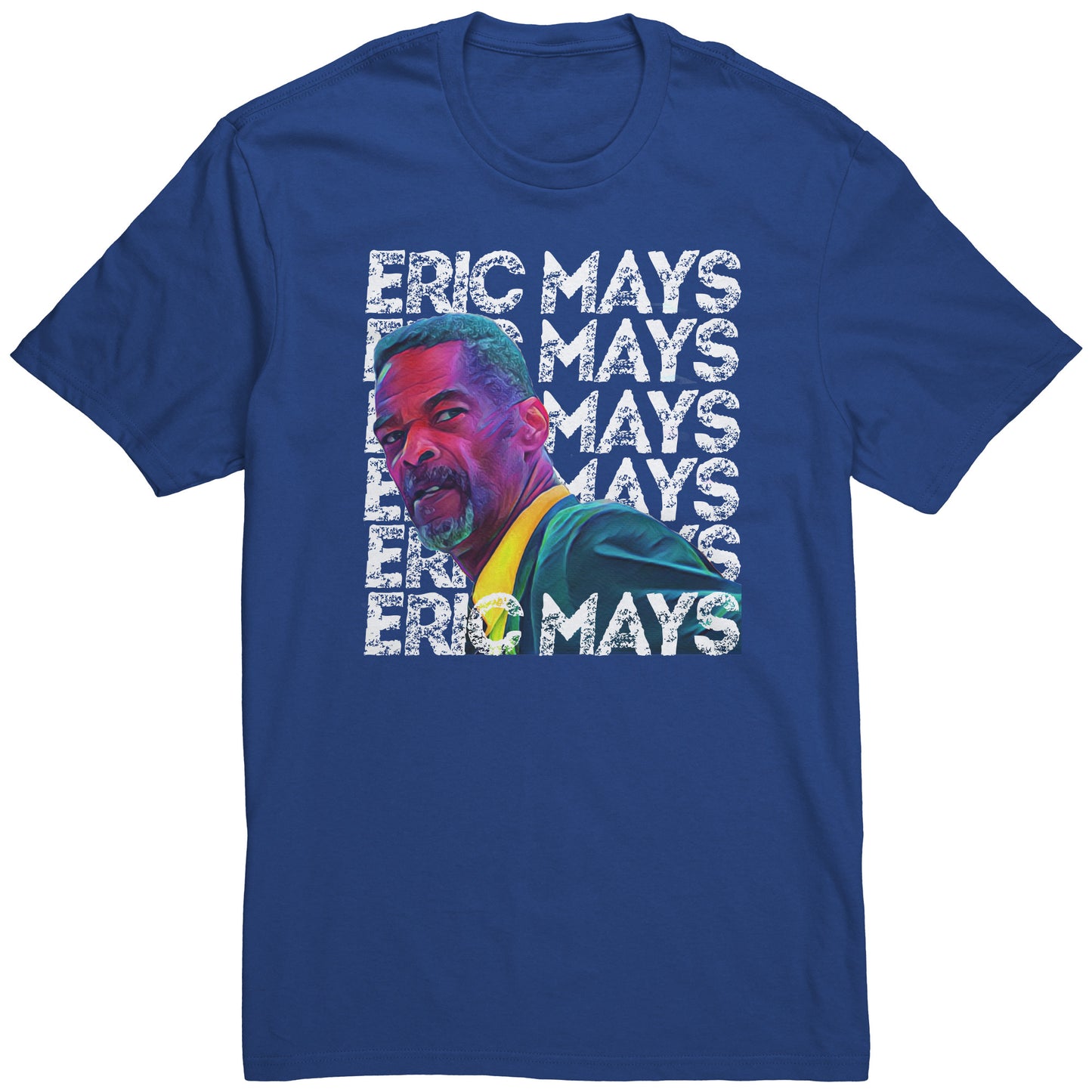 Adult Tee "Eric Mays" (white print)