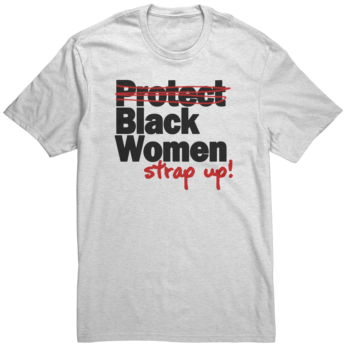 Adult Tee "Protect Black Women" (black print)