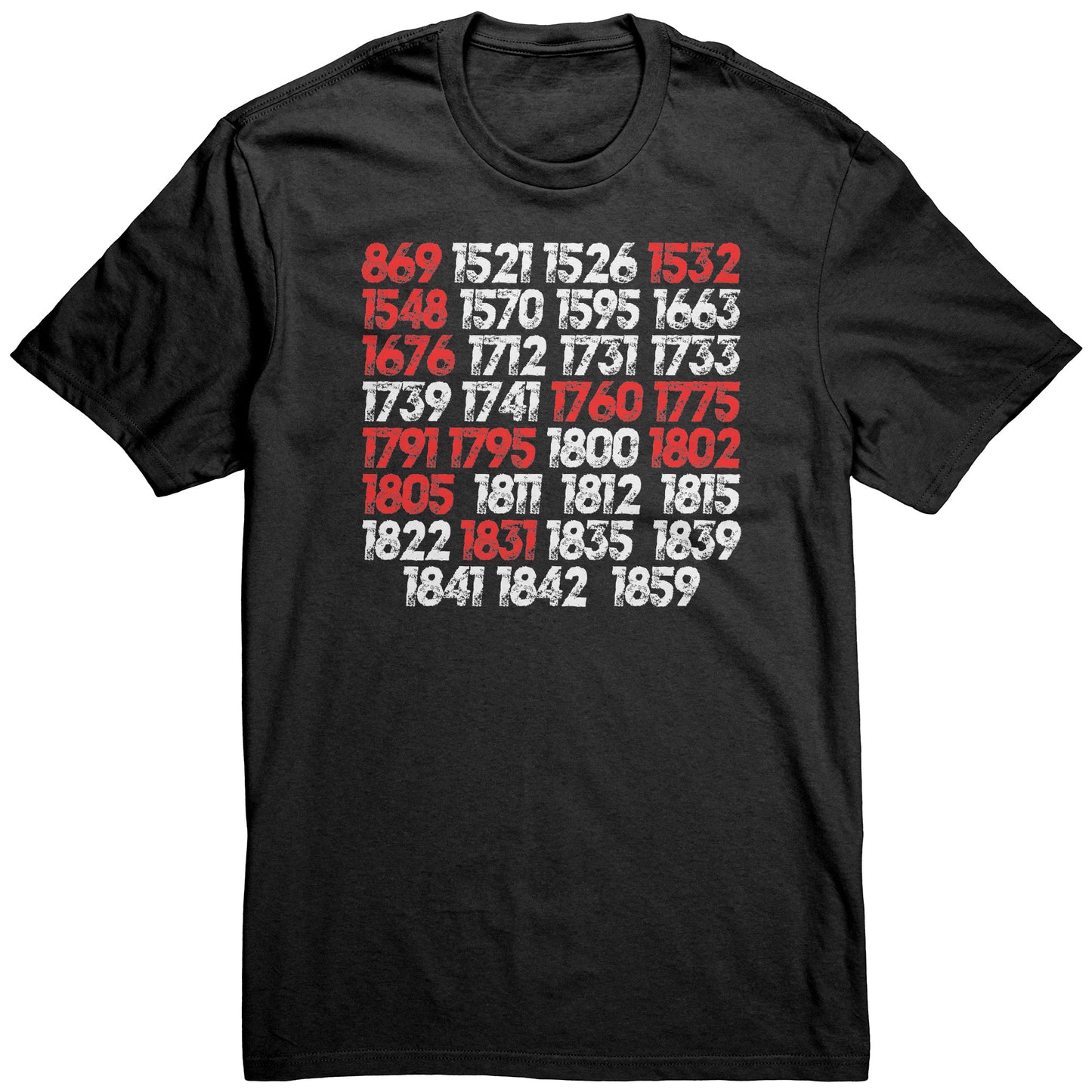 Adult Tee "Slave Revolts" (white print)