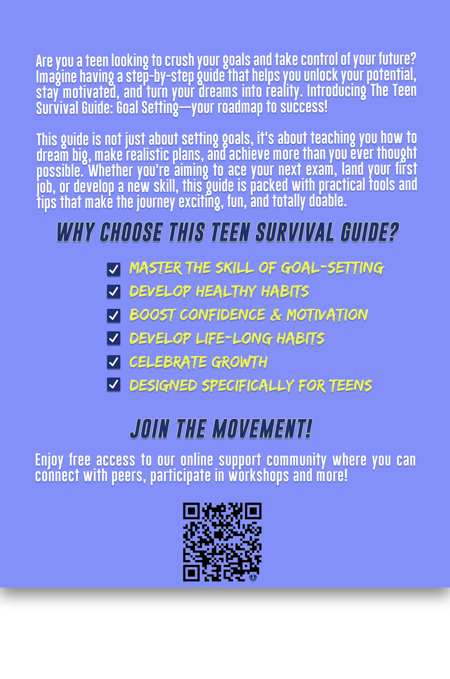 Teen Survival Guide: Goal Setting