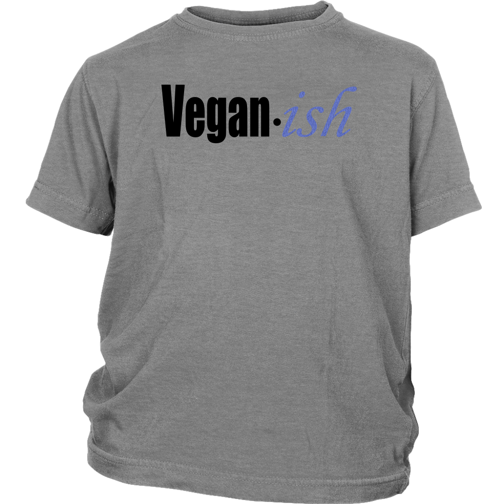 Youth & Adult Tee "Vegan-ish" (black ink)