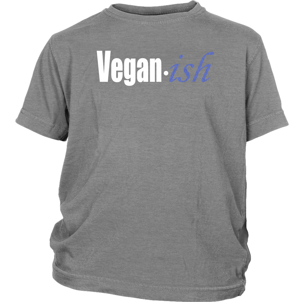Youth & Adult Tee "Vegan-ish" (white ink)