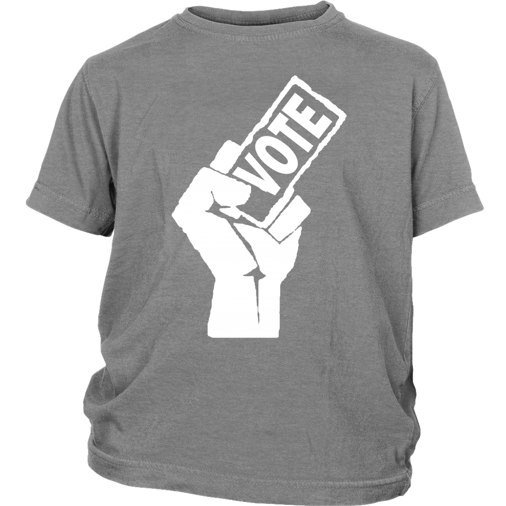 Youth & Adult Tee "My Vote Matters" (white print)