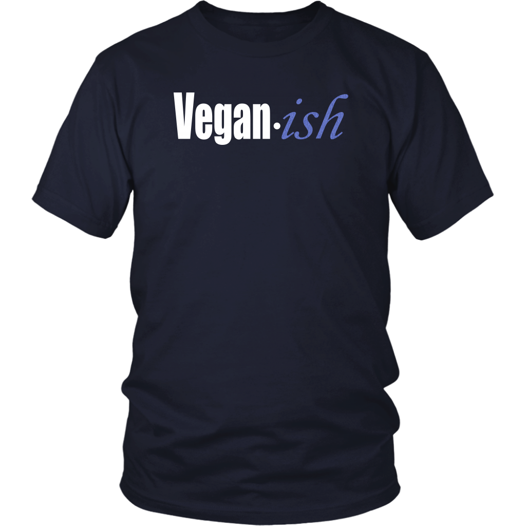 Youth & Adult Tee "Vegan-ish" (white ink)