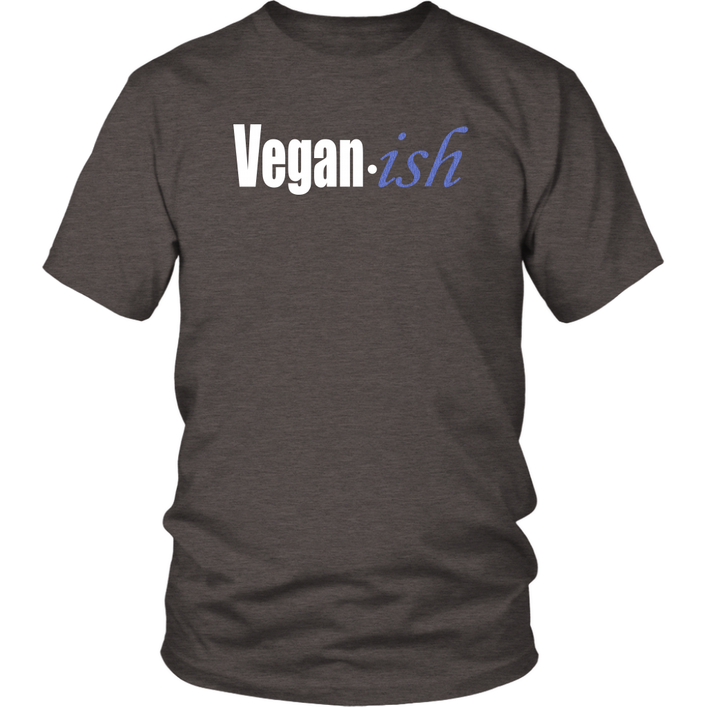 Youth & Adult Tee "Vegan-ish" (white ink)