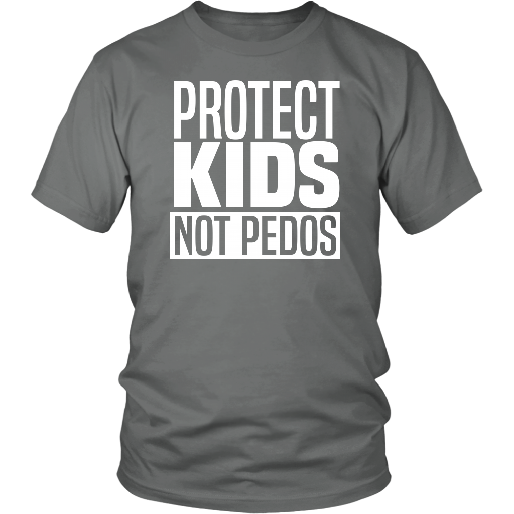 Youth & Adult Tee "Protect Kids Not Pedos" (white ink)