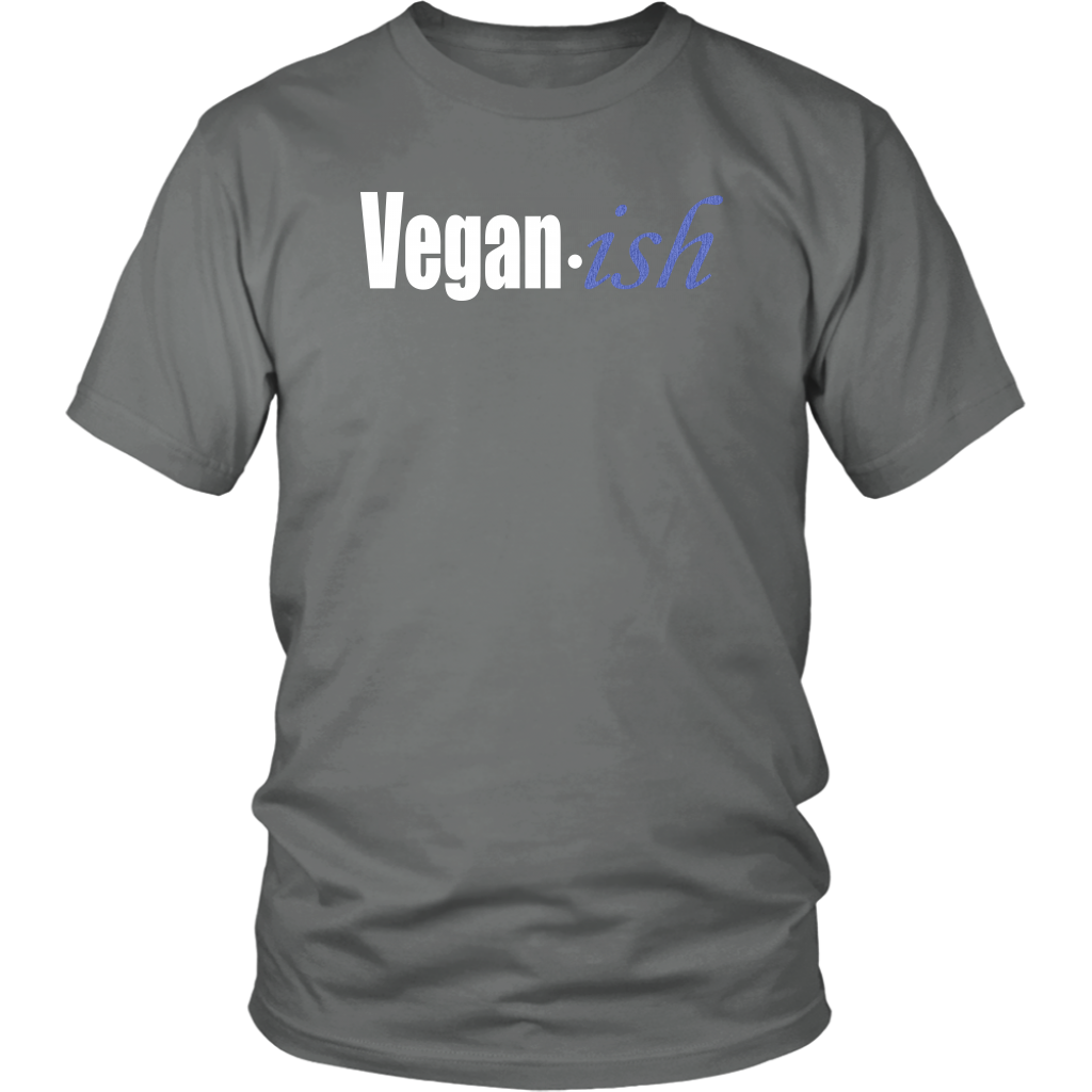 Youth & Adult Tee "Vegan-ish" (white ink)