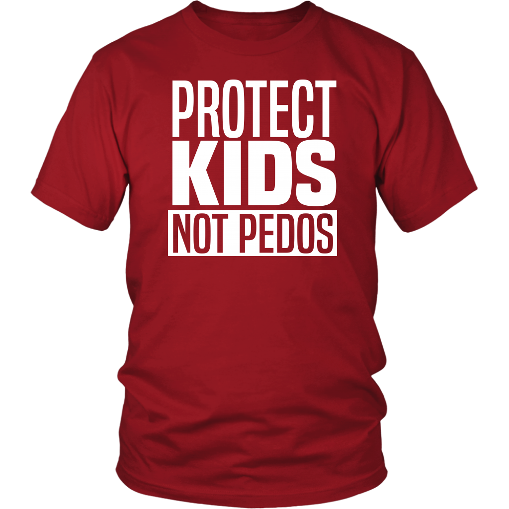 Youth & Adult Tee "Protect Kids Not Pedos" (white ink)