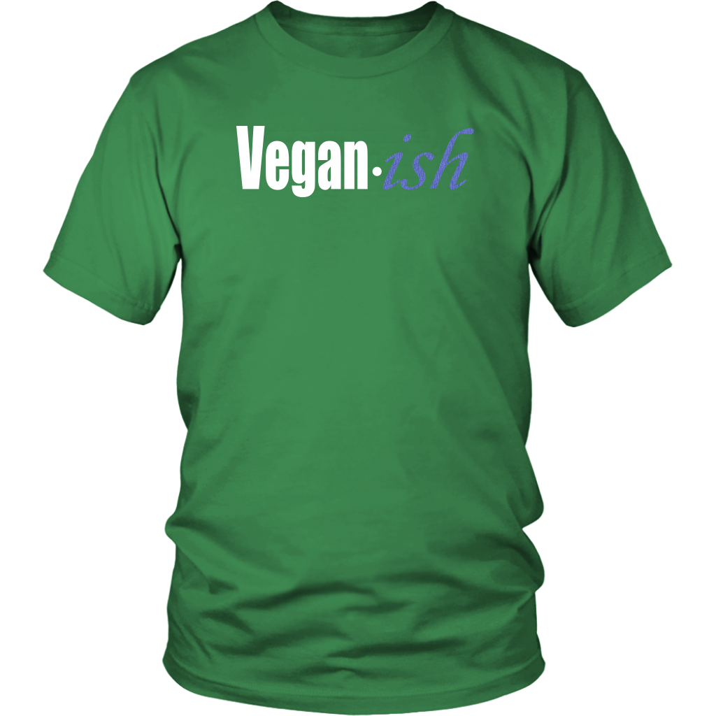 Youth & Adult Tee "Vegan-ish" (white ink)