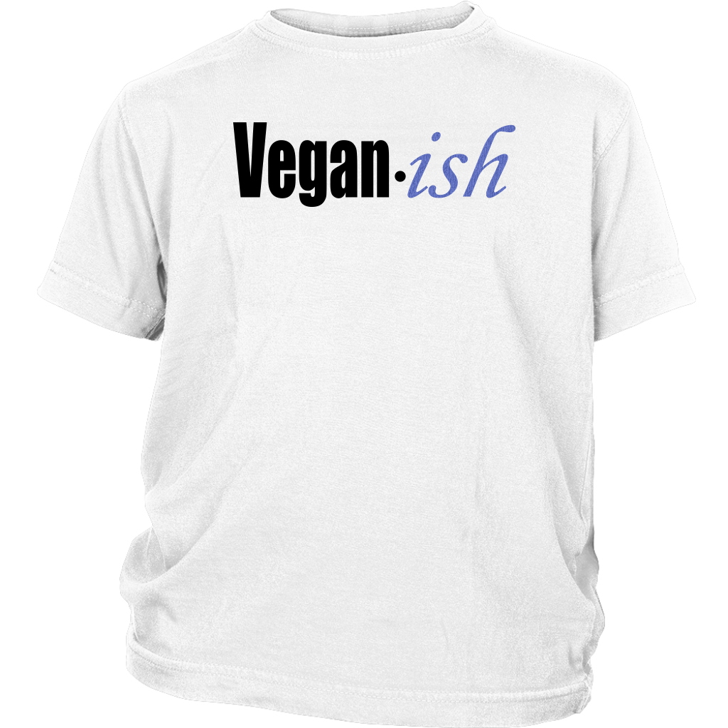 Youth & Adult Tee "Vegan-ish" (black ink)