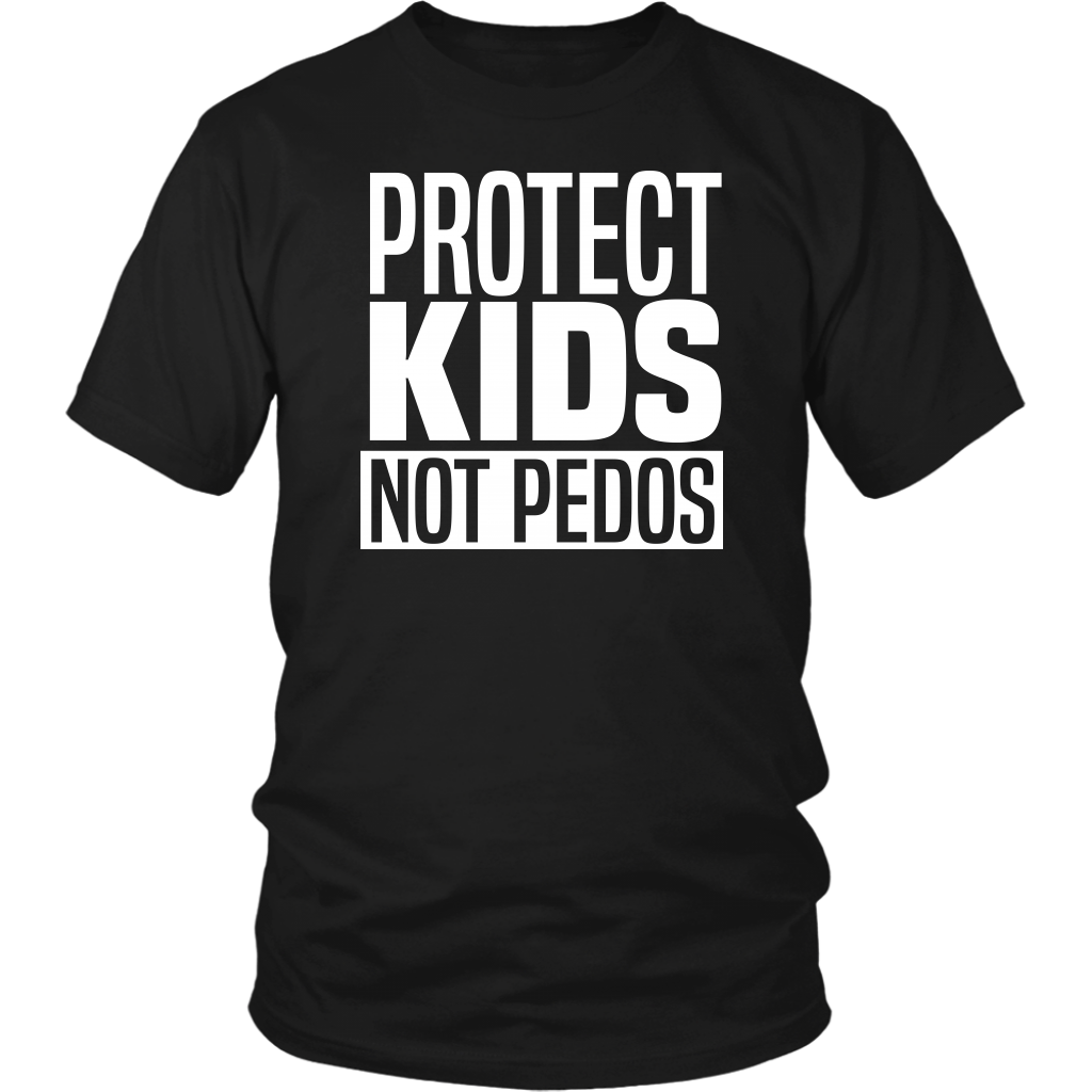 Youth & Adult Tee "Protect Kids Not Pedos" (white ink)