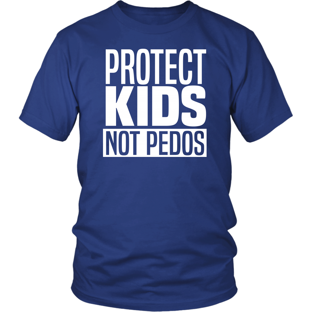 Youth & Adult Tee "Protect Kids Not Pedos" (white ink)