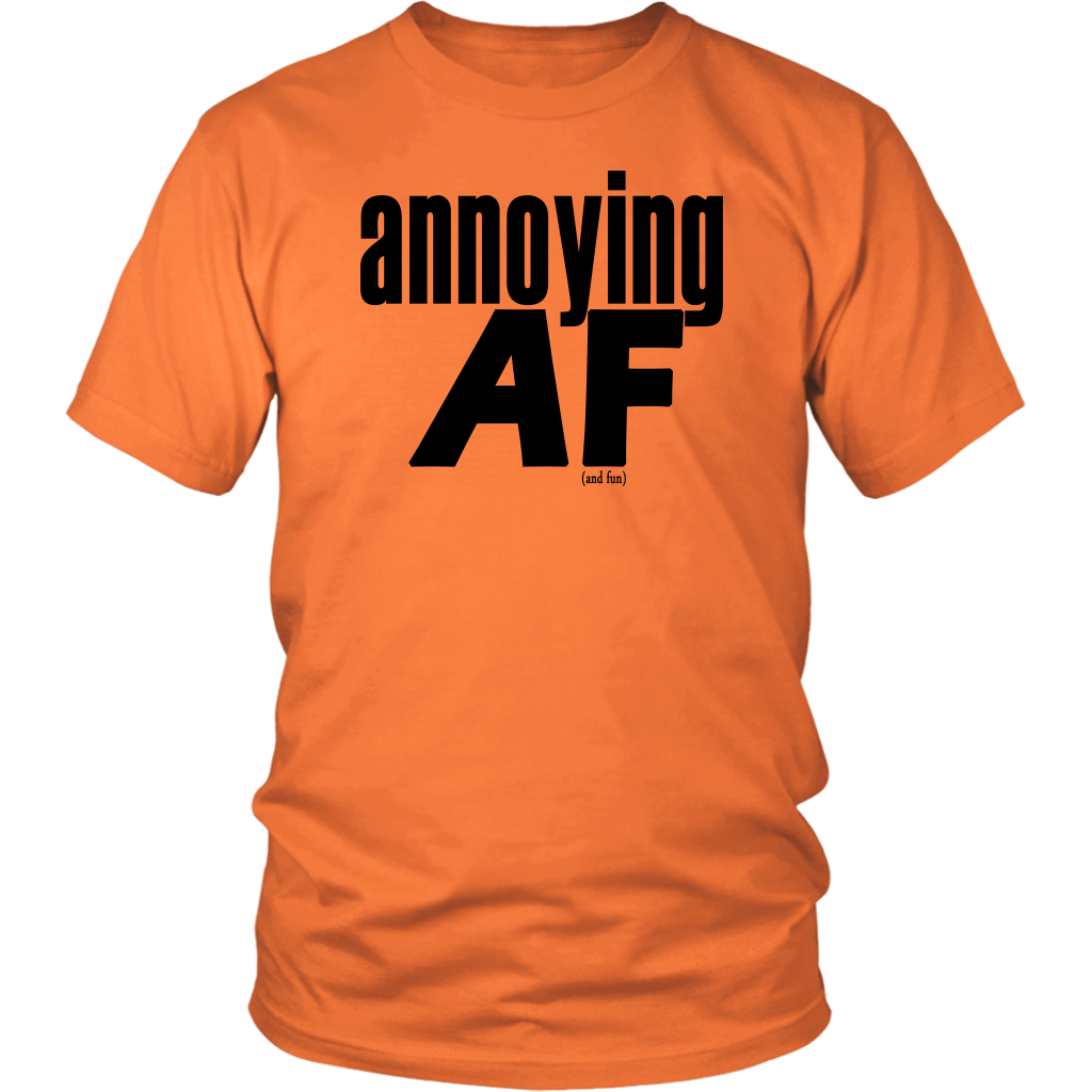 Youth & Adult Tee "Annoying" (black print)