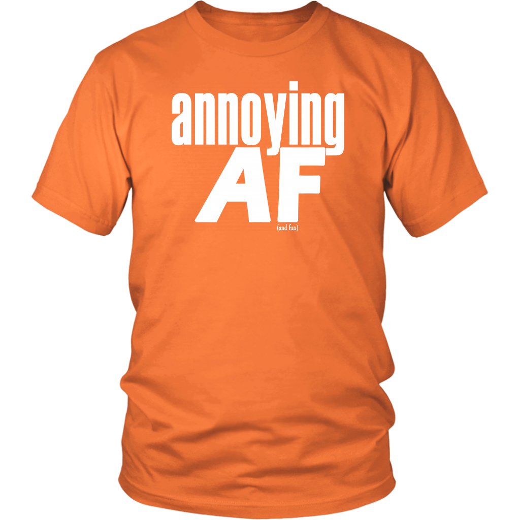 Youth & Adult Tee "Annoying" (white print)