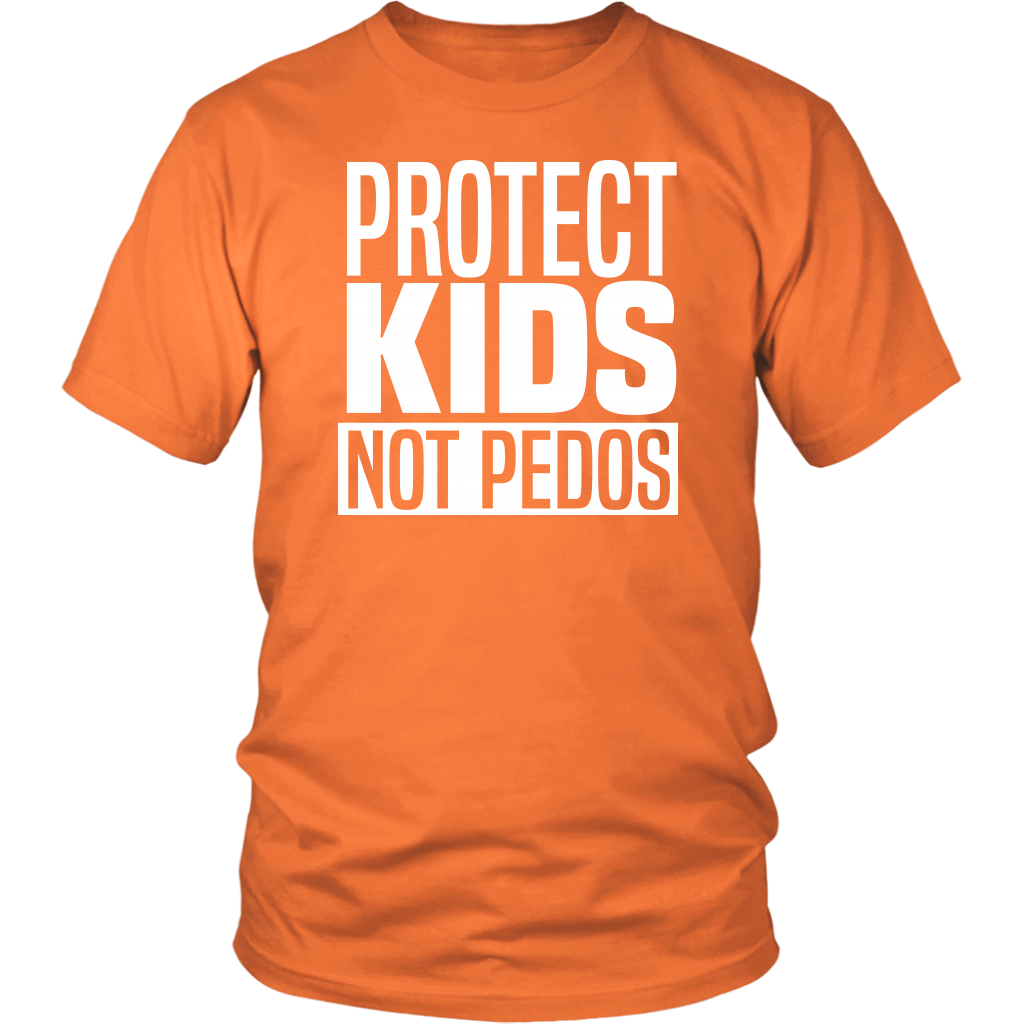 Youth & Adult Tee "Protect Kids Not Pedos" (white ink)