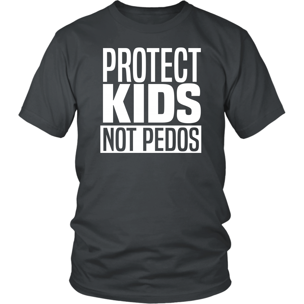 Youth & Adult Tee "Protect Kids Not Pedos" (white ink)