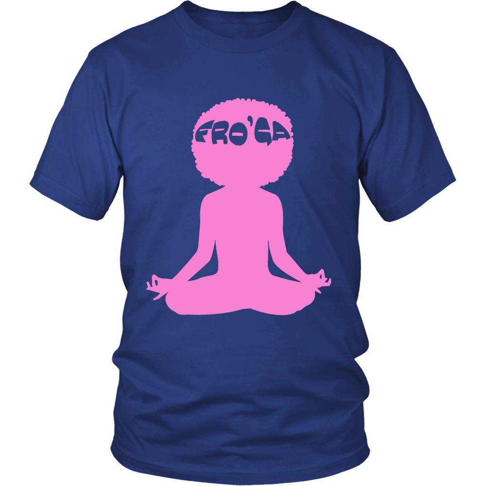 Adult Tee "Fro'ga" (pink print)