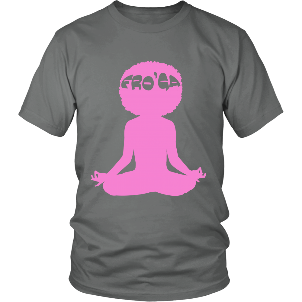Adult Tee "Fro'ga" (pink print)