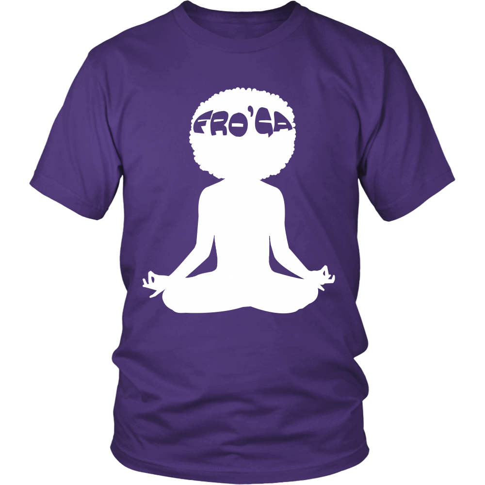Adult Tee "Fro'ga" (white print)