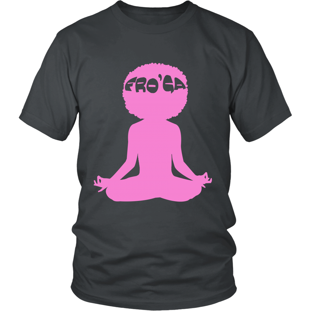 Adult Tee "Fro'ga" (pink print)