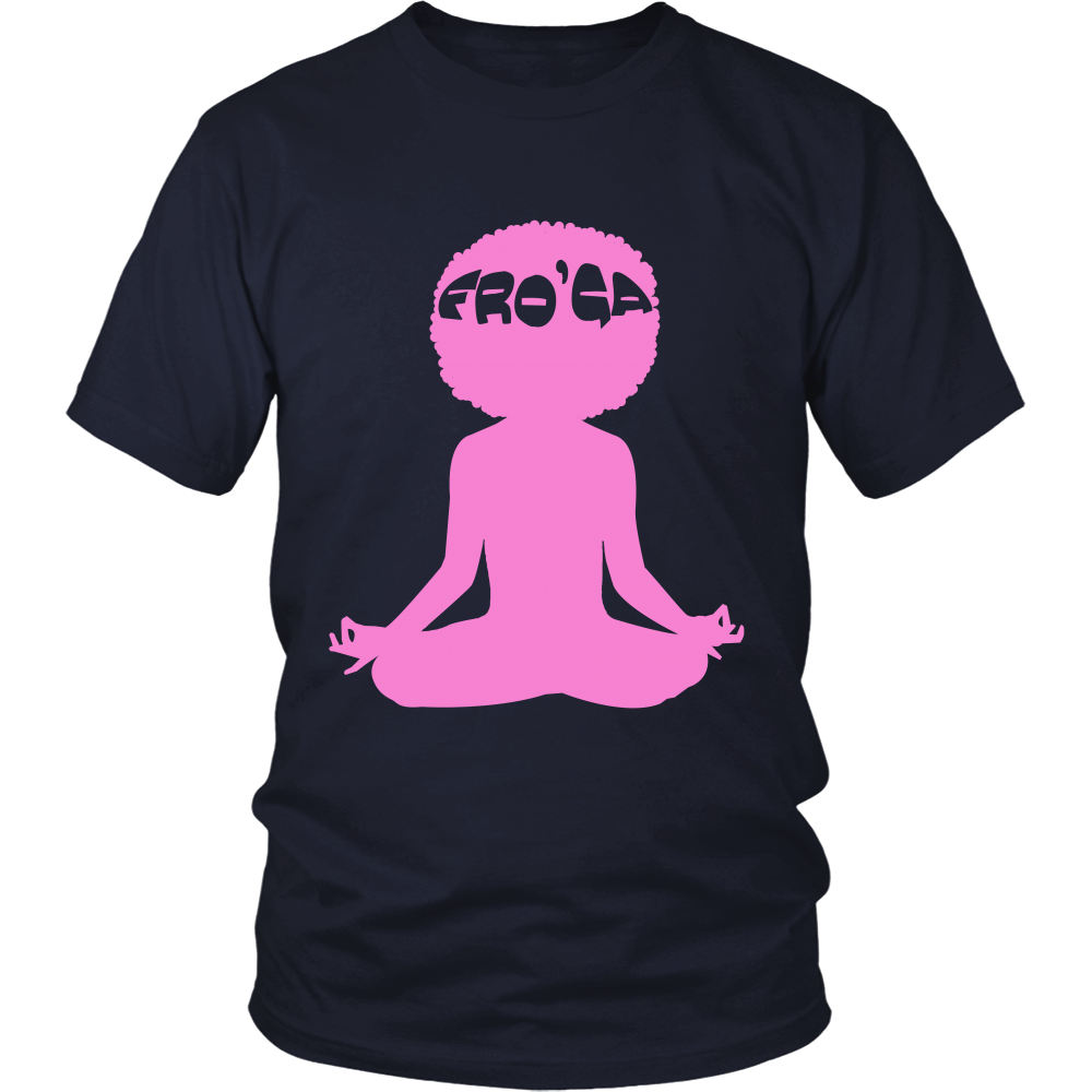 Adult Tee "Fro'ga" (pink print)