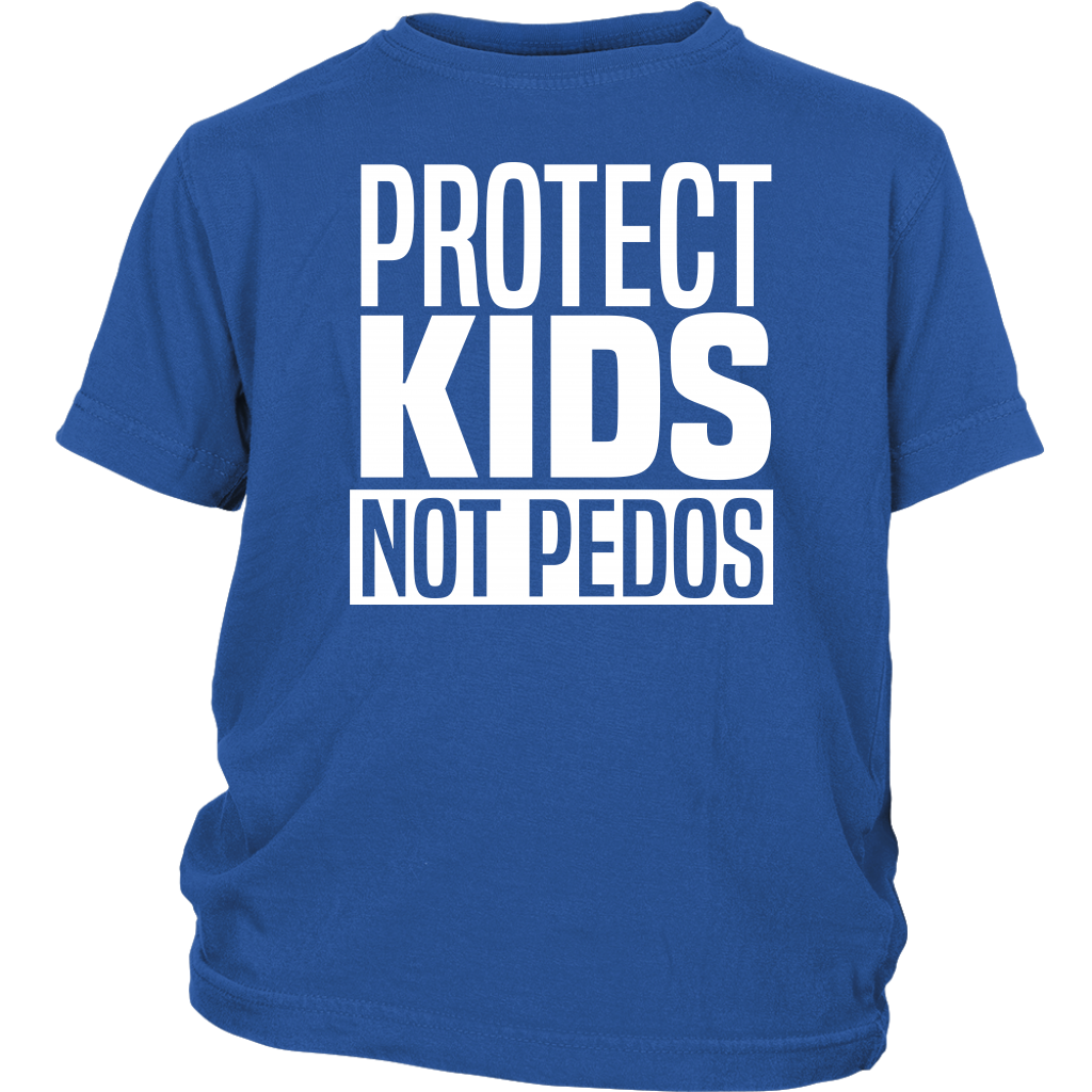 Youth & Adult Tee "Protect Kids Not Pedos" (white ink)