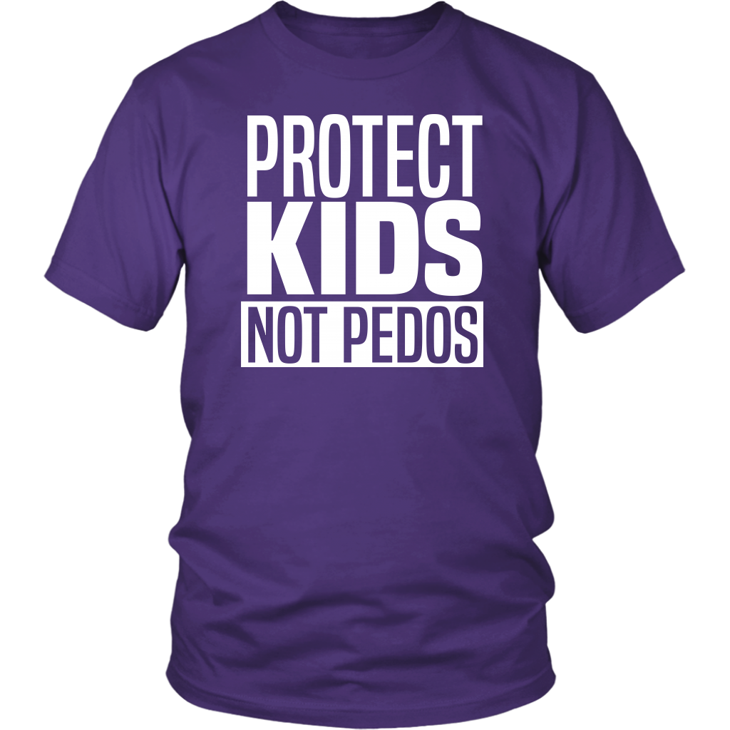 Youth & Adult Tee "Protect Kids Not Pedos" (white ink)