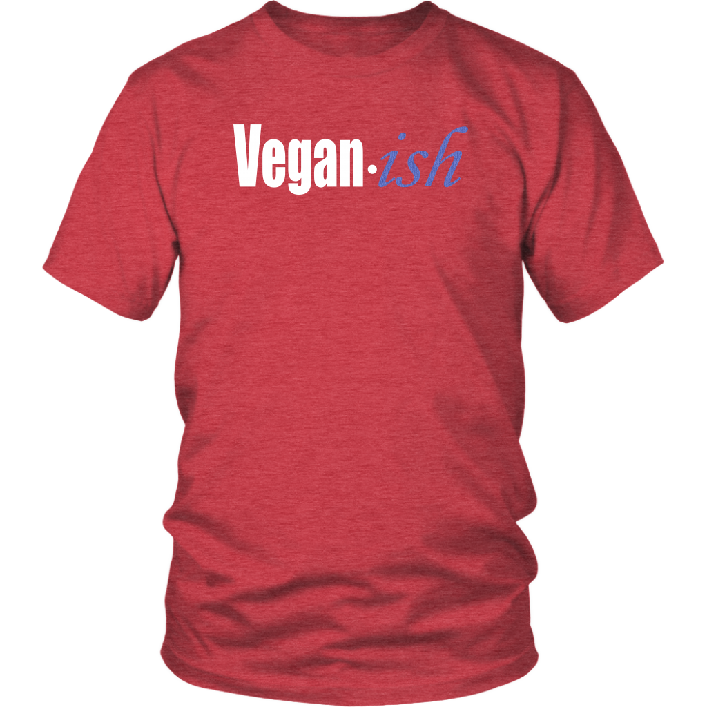 Youth & Adult Tee "Vegan-ish" (white ink)