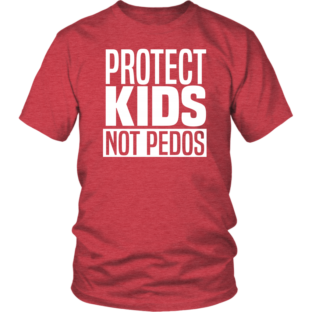 Youth & Adult Tee "Protect Kids Not Pedos" (white ink)