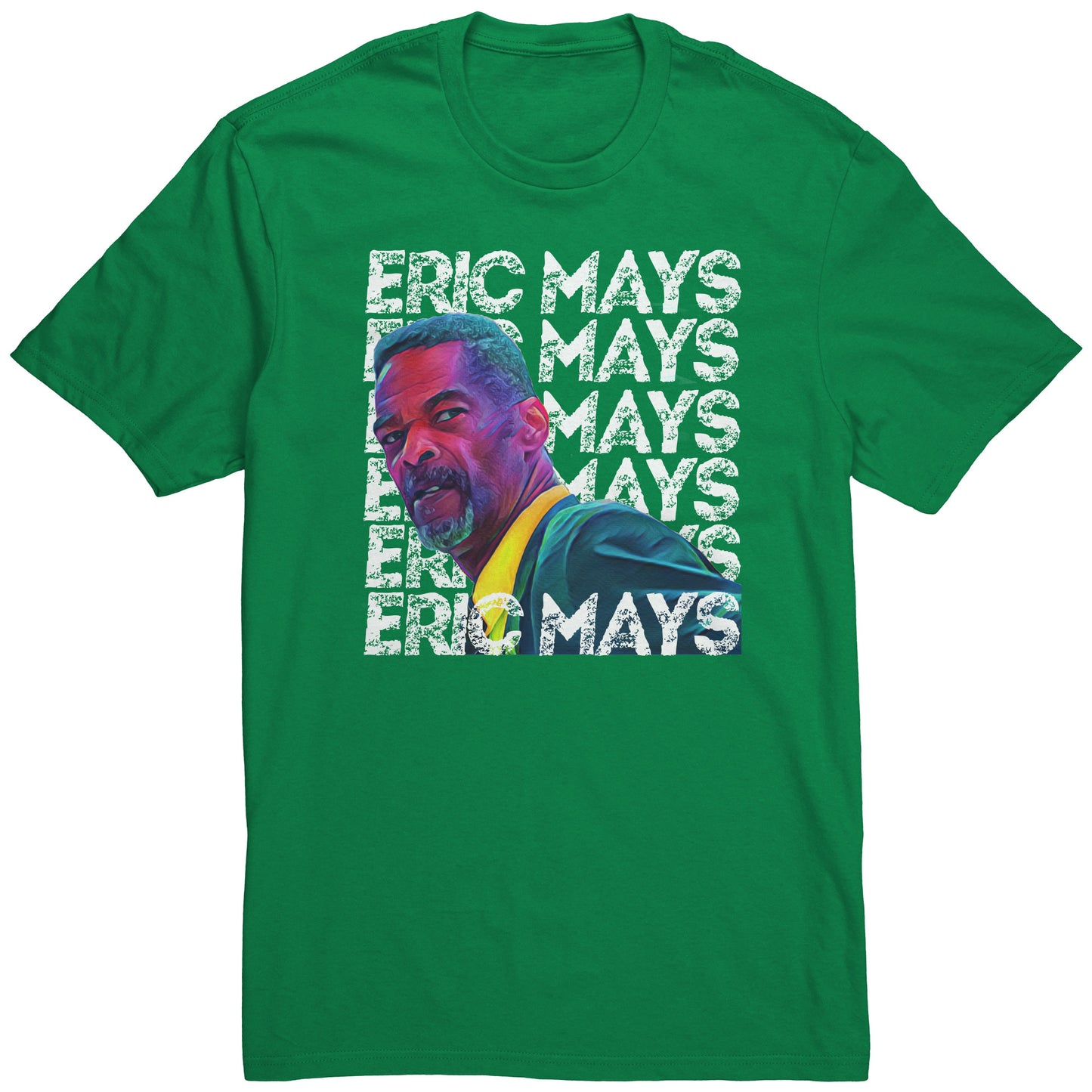 Adult Tee "Eric Mays" (white print)