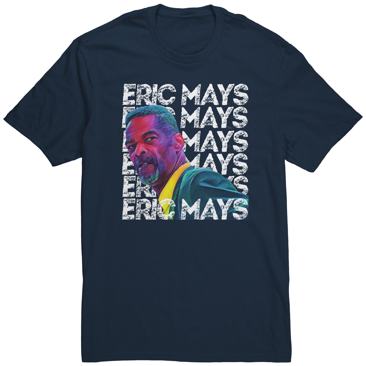 Adult Tee "Eric Mays" (white print)
