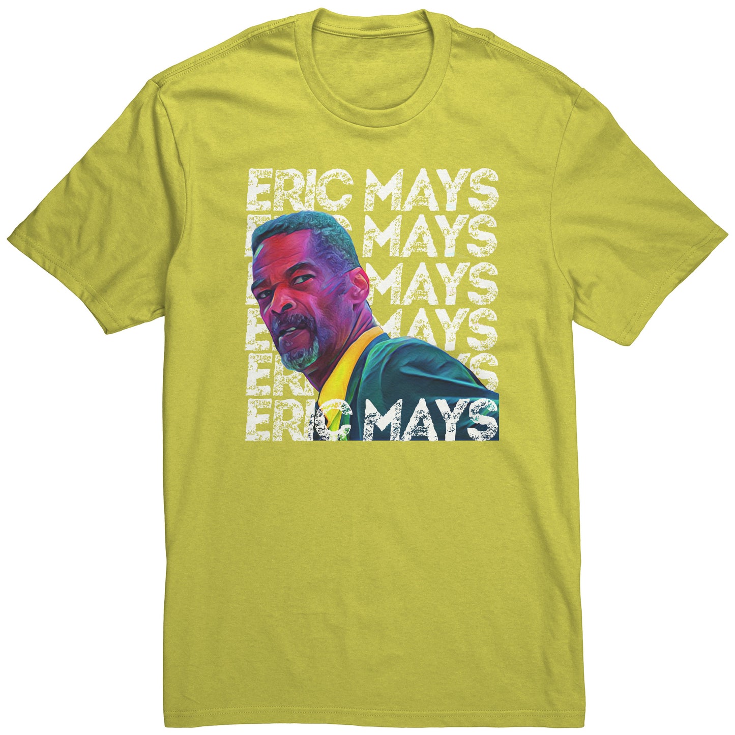 Adult Tee "Eric Mays" (white print)