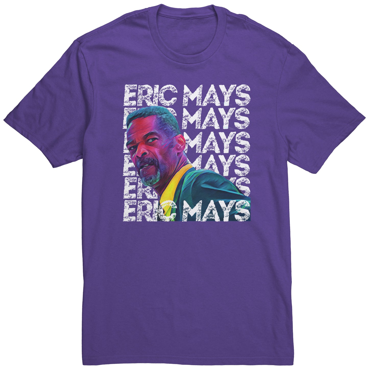 Adult Tee "Eric Mays" (white print)