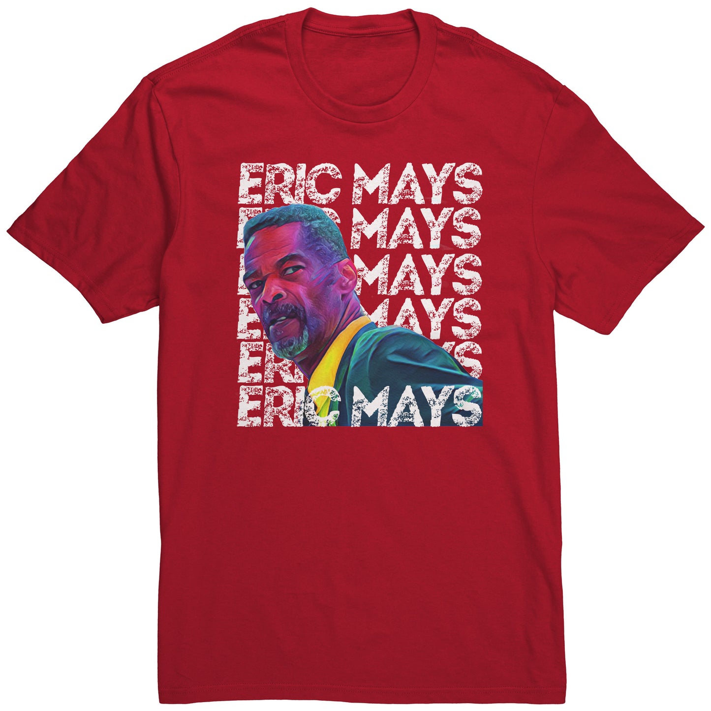 Adult Tee "Eric Mays" (white print)