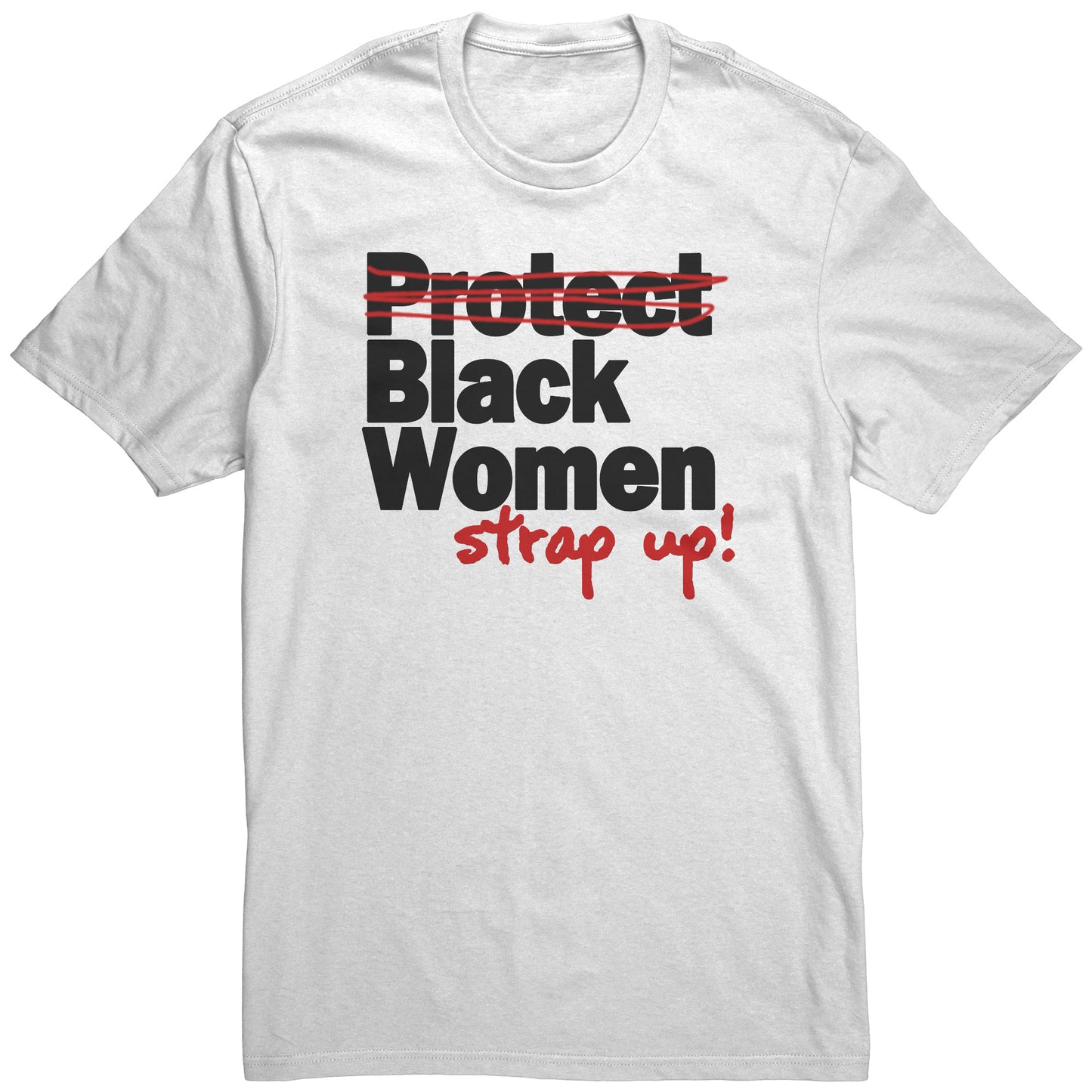 Adult Tee "Protect Black Women" (black print)