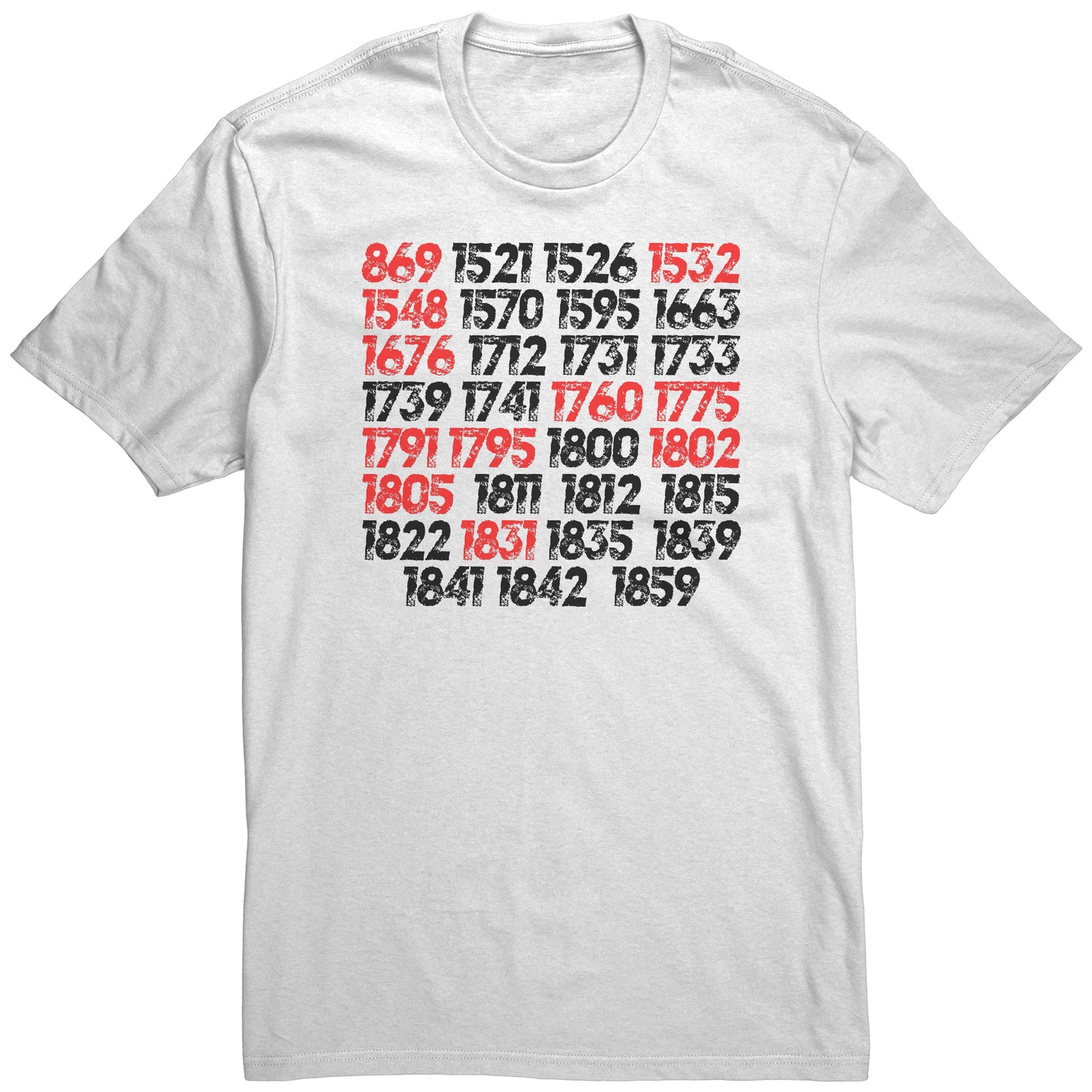 Adult Tee "Slave Revolts" (black print)