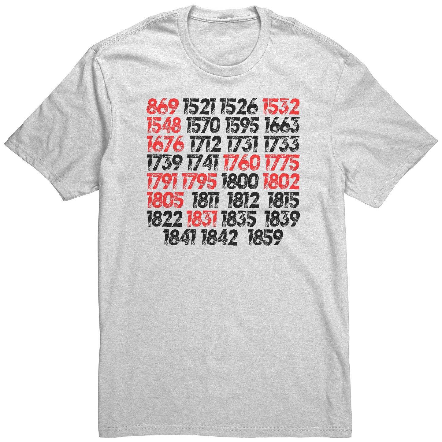 Adult Tee "Slave Revolts" (black print)