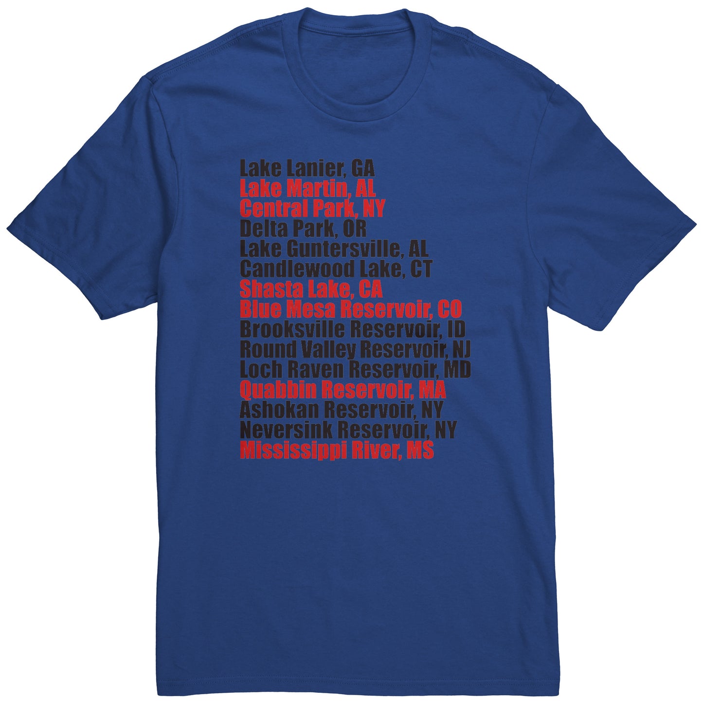 Adult Tee "Underwater" (black print)