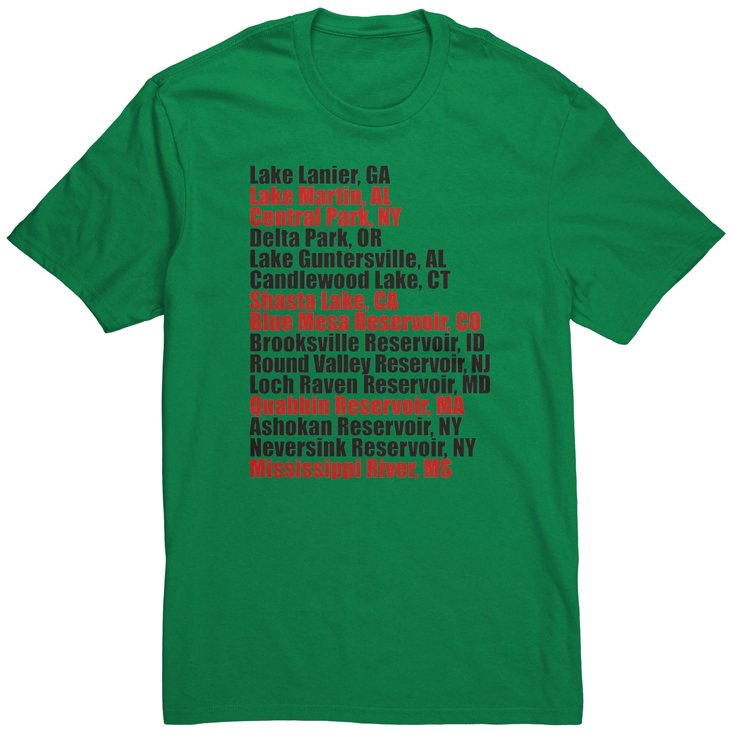 Adult Tee "Underwater" (black print)