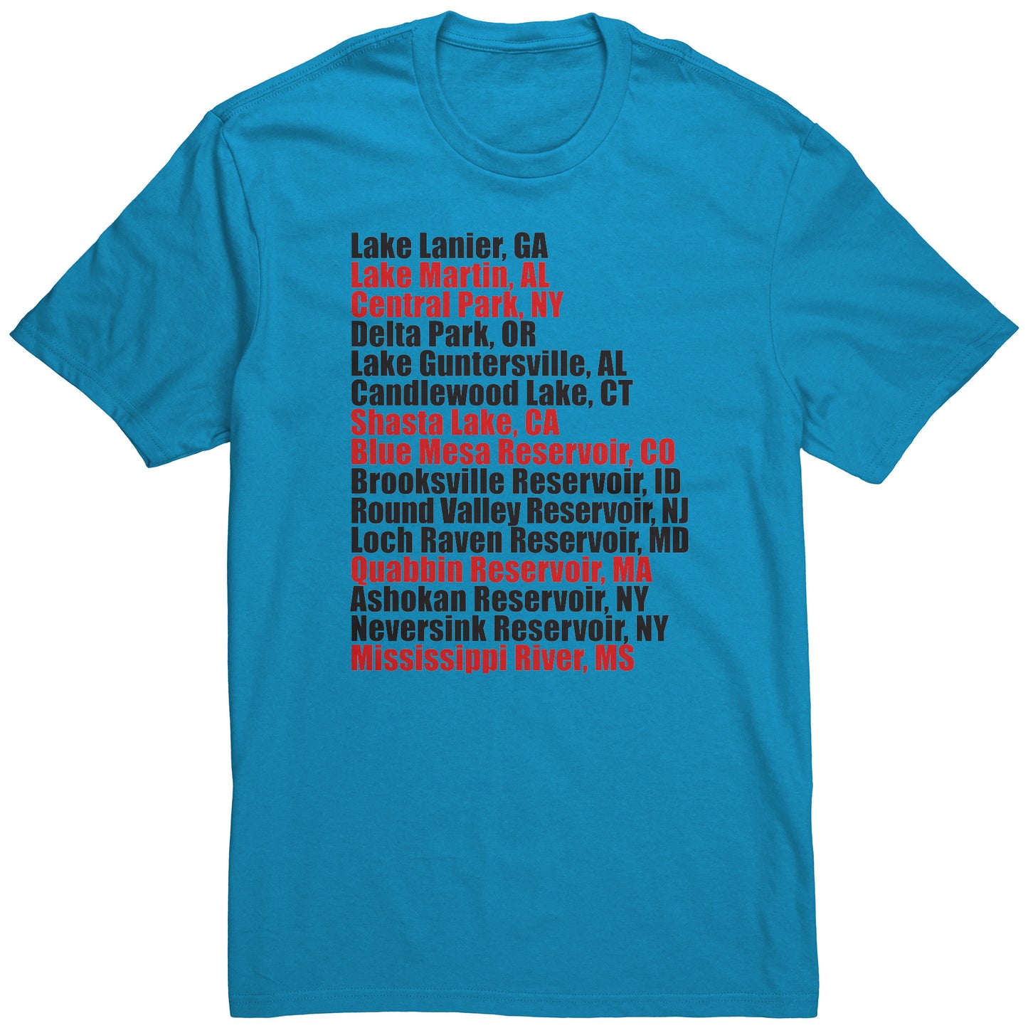 Adult Tee "Underwater" (black print)