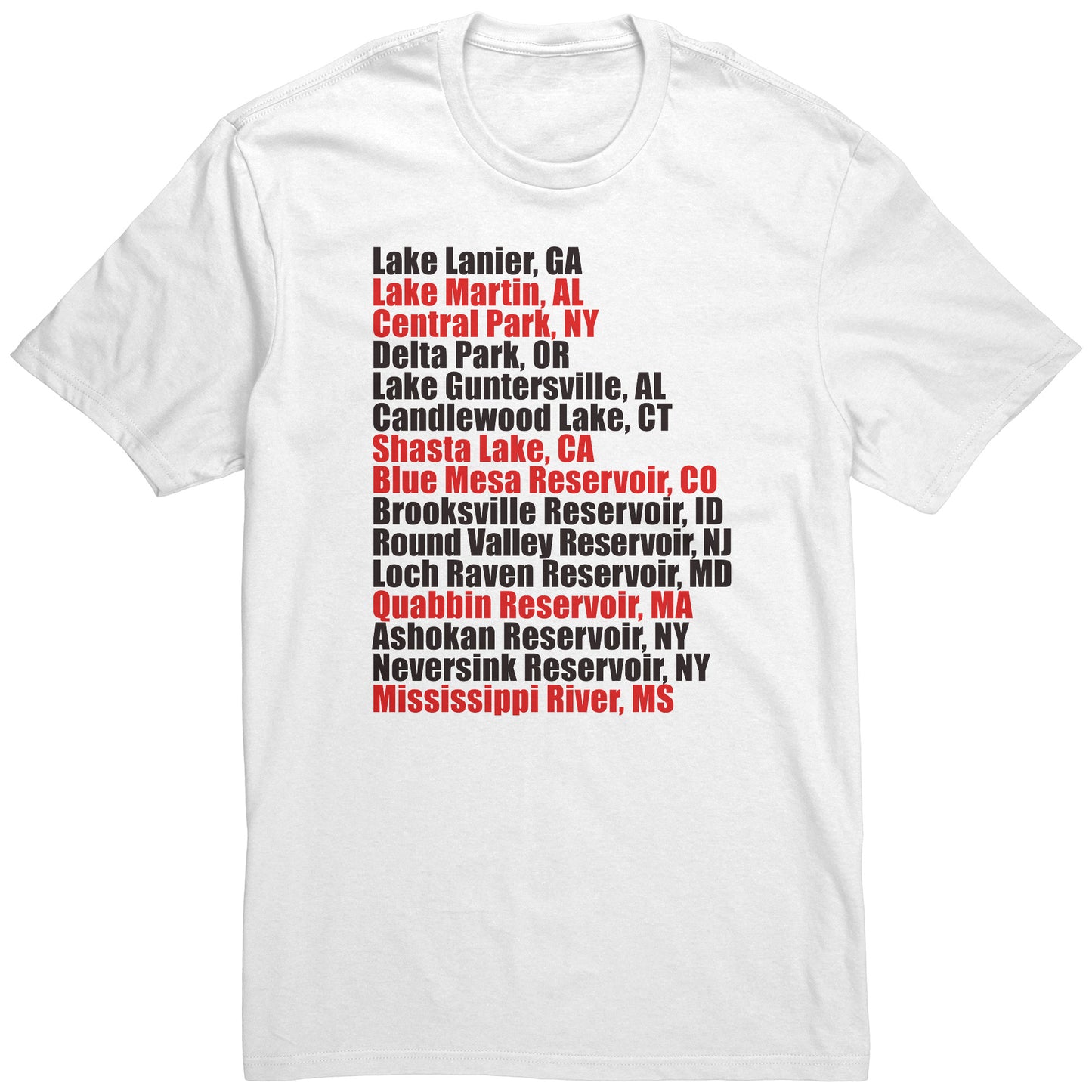 Adult Tee "Underwater" (black print)