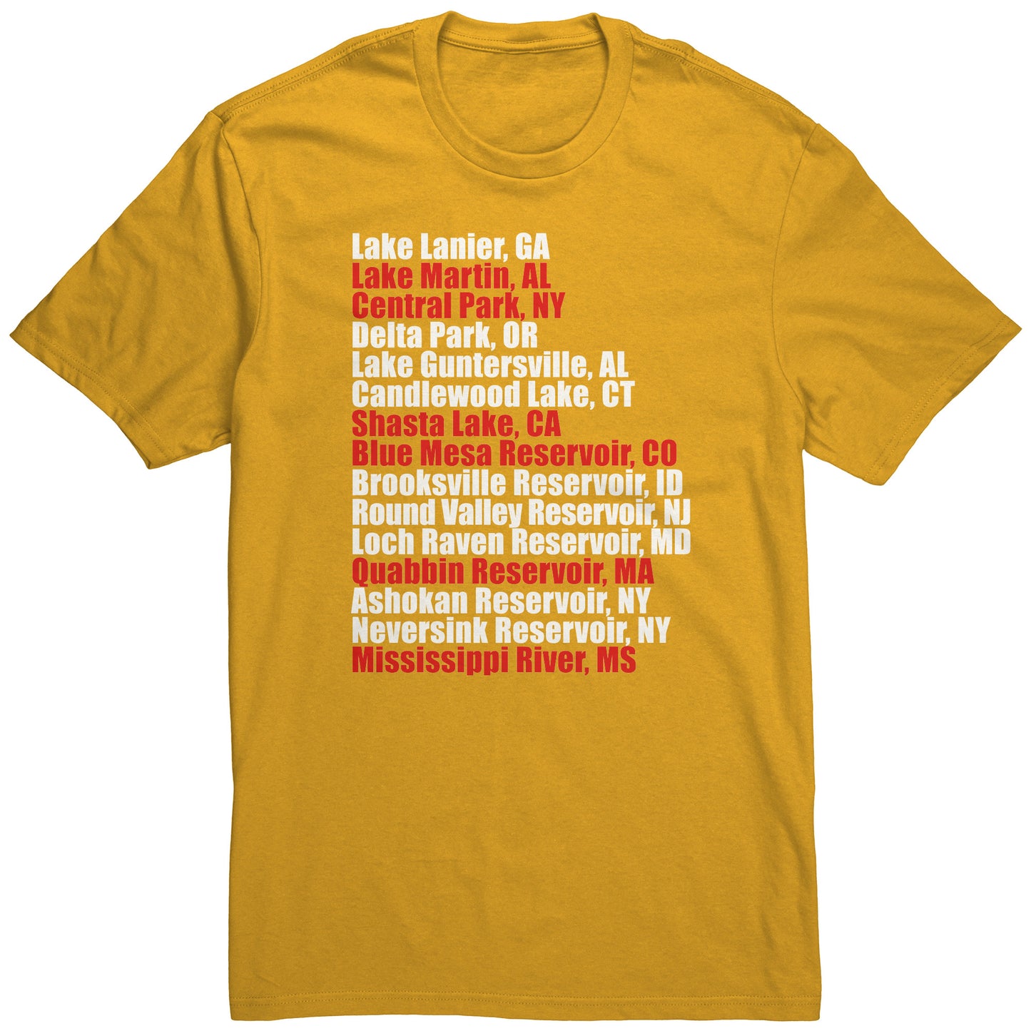 Adult Tee "Underwater" (white print)