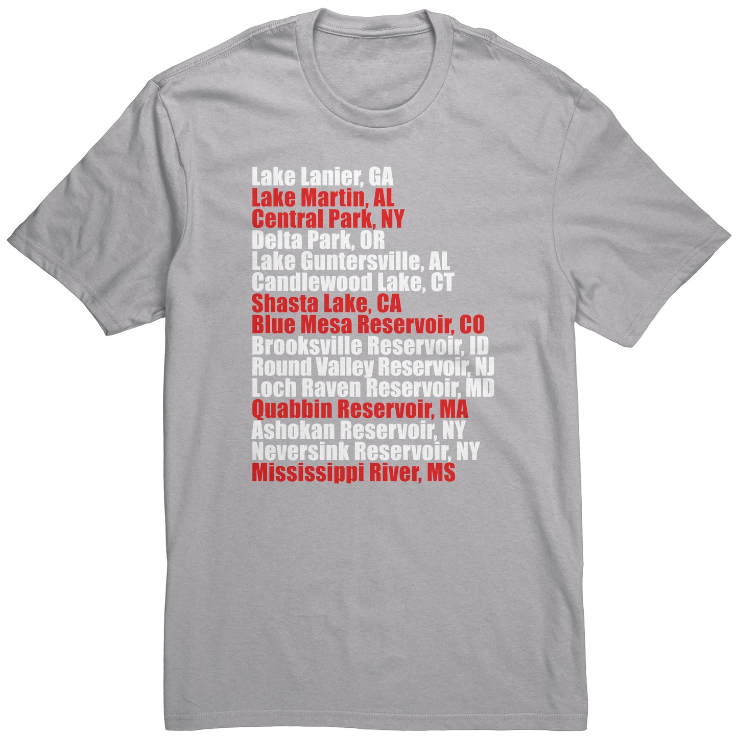 Adult Tee "Underwater" (white print)