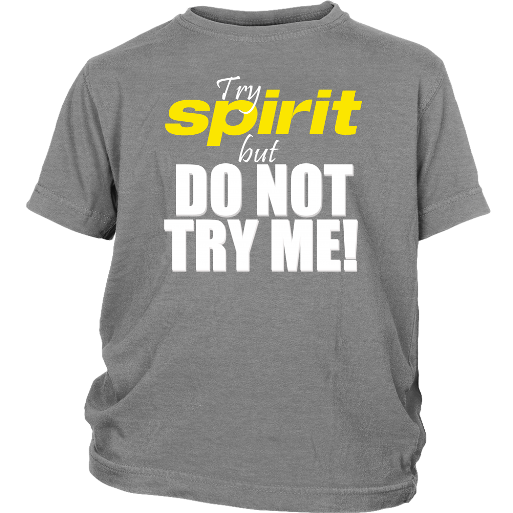 Youth & Adult Tee "Spirit" (white print)