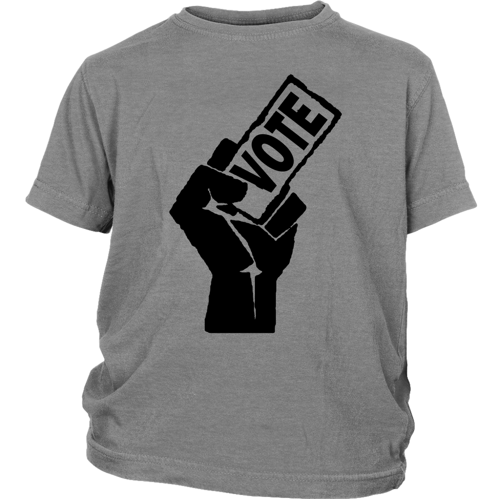 Youth & Adult Tee "My Vote Matters" (black print)