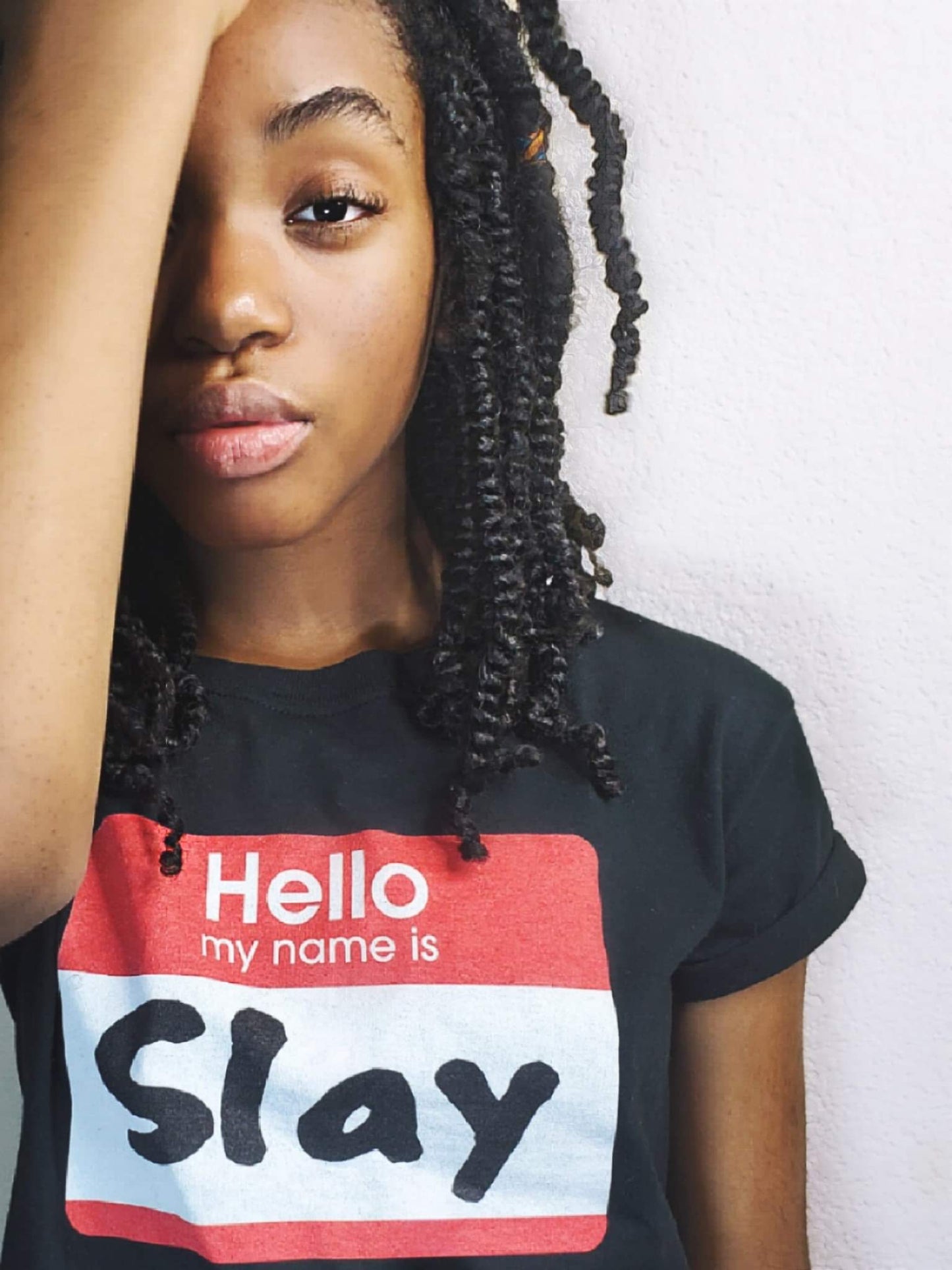 Youth & Adult Tee "Hello My Name Is SLAY"