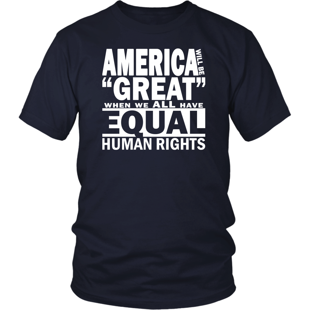 Youth & Adult Tee "How To Make America Great" (white ink)