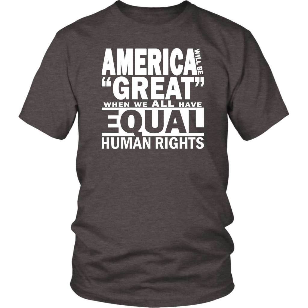Youth & Adult Tee "How To Make America Great" (white ink)