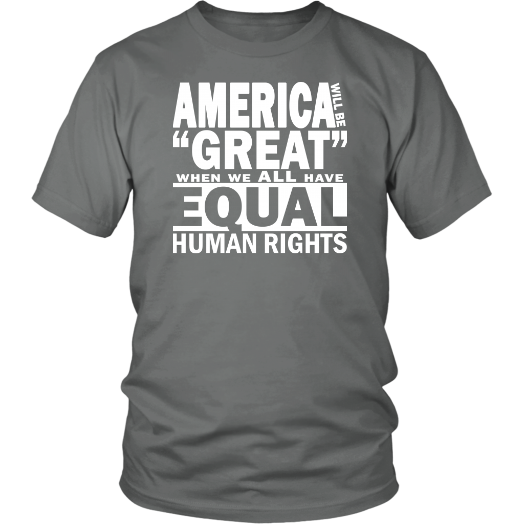 Youth & Adult Tee "How To Make America Great" (white ink)